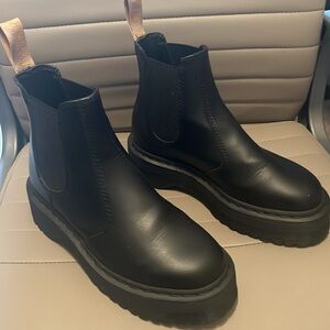 Dr.Martens Smooth Leather Platform Boots